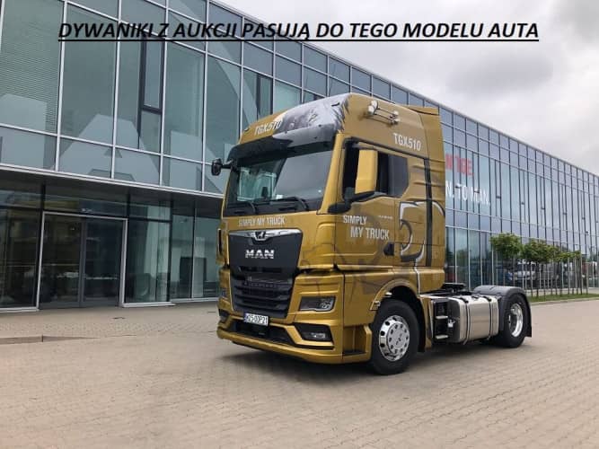 Dywaniki pikowane MAN TGX OD 2021