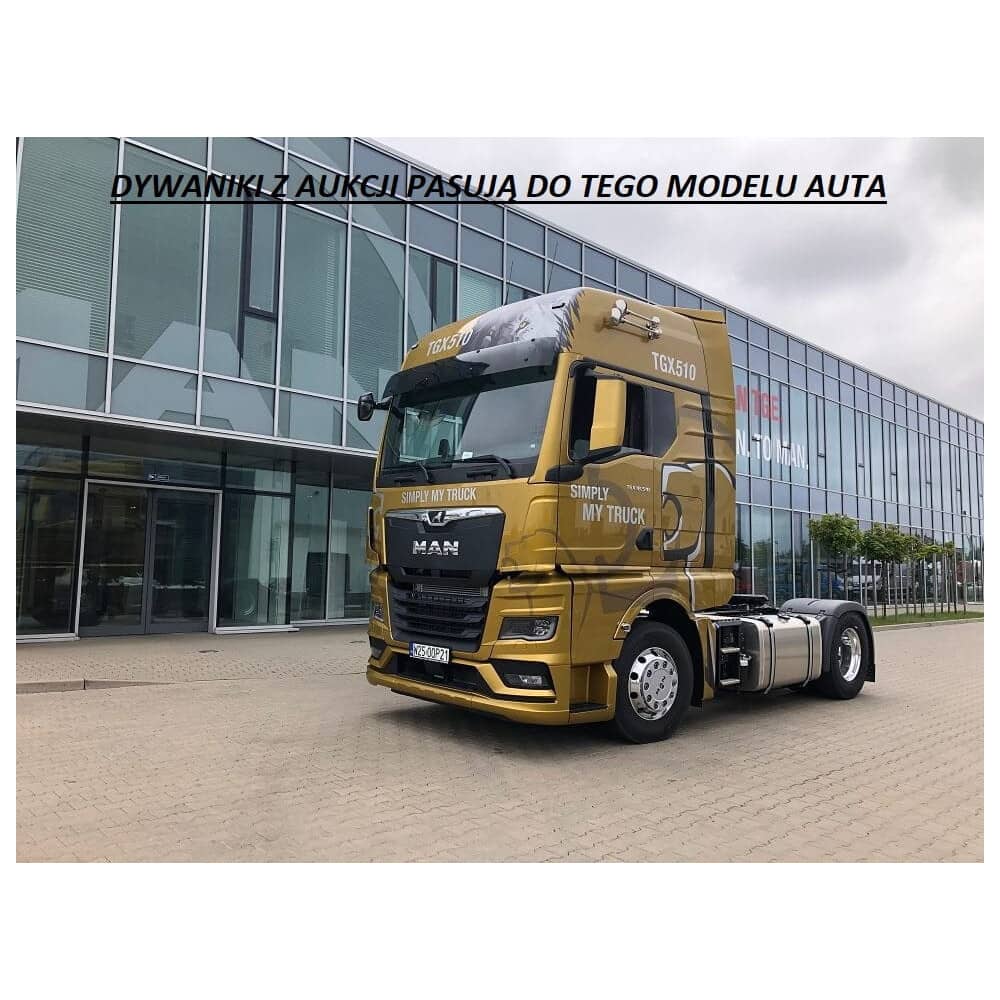 Dywaniki pikowane MAN TGX OD 2021